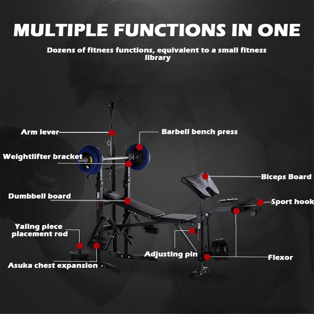 Multifunctional Weight-lifting Bed Weight-lifting Machine Fitness Equipment