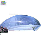 inflatable swimming pool cover dust proof and waterproof pool dome tent oem size