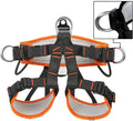 MAHFEI Climbing Harness, Half Body Safe Belts Adjustable Ftection for Fire Rescuing Rock Climbing Rappelling Tree Climbing Roof WorRepairing Zipline Harnesses