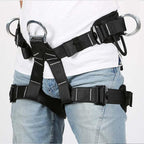 MAHFEI Climbing Harness, Half Body Safe Belts Adjustable Ftection for Fire Rescuing Rock Climbing Rappelling Tree Climbing Roof WorRepairing Zipline Harnesses