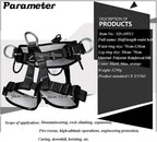 MAHFEI Climbing Harness, Half Body Safe Belts Adjustable Ftection for Fire Rescuing Rock Climbing Rappelling Tree Climbing Roof WorRepairing Zipline Harnesses