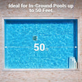 Aiper Smart Orca 1200 Pro Automatic Robotic Wall Climbing Swimming Pool Cleaner with Tangle Free 50 Foot Cord, Dual PVC Brushes,