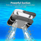 Aiper Smart Orca 1200 Pro Automatic Robotic Wall Climbing Swimming Pool Cleaner with Tangle Free 50 Foot Cord, Dual PVC Brushes,
