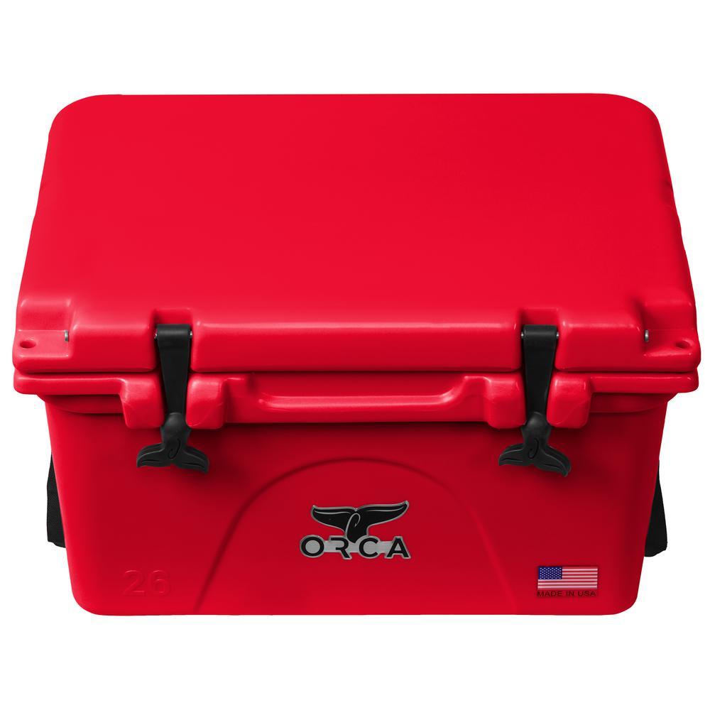 ORCA Red/Red 26 Qt. Cooler