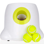 TFENGHUANG Pet Dog Toy Automatic Toss Throw Ball Thrower Tennis Launcher Funny Dog Toy Smart Tennis Transmitter