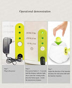TFENGHUANG Pet Dog Toy Automatic Toss Throw Ball Thrower Tennis Launcher Funny Dog Toy Smart Tennis Transmitter