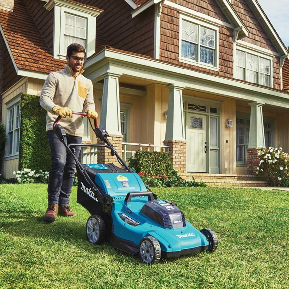 Makita XML11CT1 18V X2 36V Cordless 21 in. Lawn Mower Kit w/ 4 Batteries (5.0Ah)