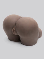 THRUST Pro Elite Tiana Ribbed Vagina and Ass Masturbator 246.9oz, Flesh Brown | Flesh Brown