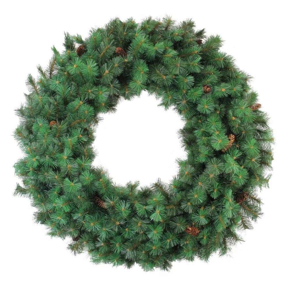 48 in. Unlit Royal Oregon Pine Artificial Christmas Wreath