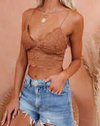 Junie Lace Bralette - Ginger