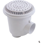Waterway Plastics Main Drain, WW Anti Vortex, 8" Rnd, Gun, 2-1/2"s, White