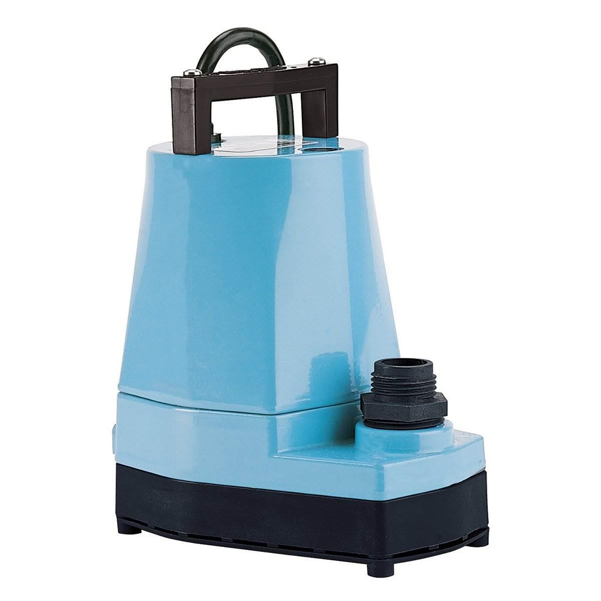 little giant 5 msp 1/6 hp 1200 gph submersible or inline utility pump (5 pack)
