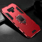 Luxury Shockproof Armor Case For Samsung Note 9 with Car Magnetic Ring Stand