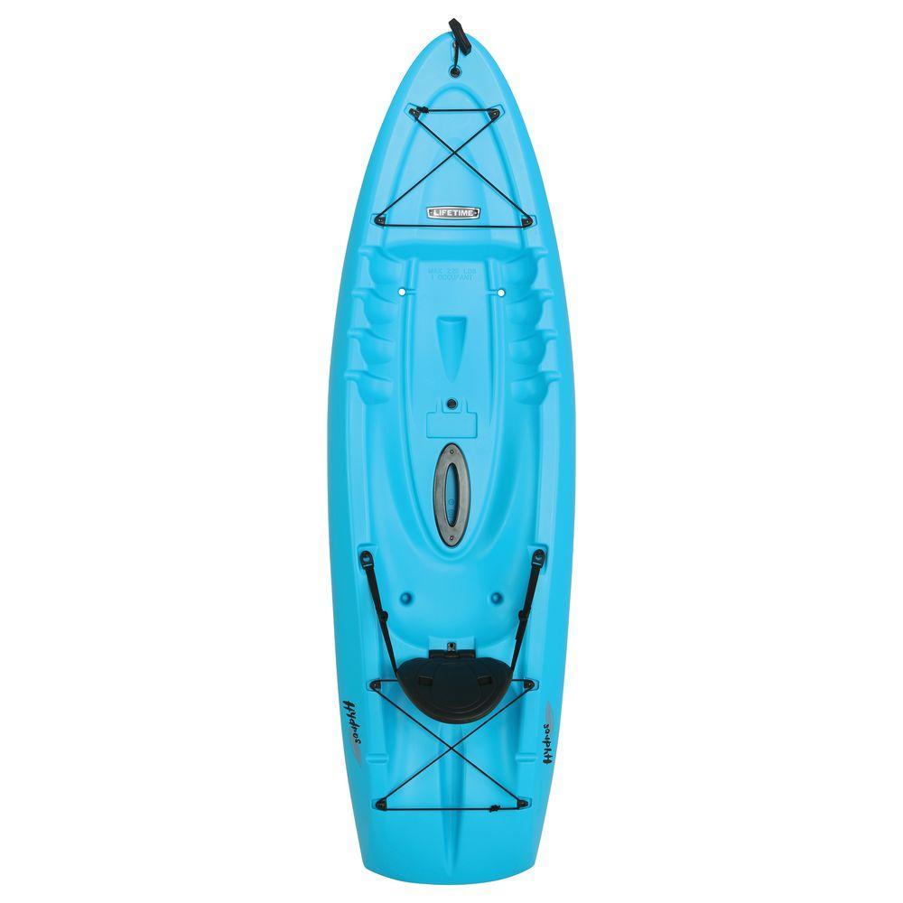 Hydros 101 in. Kayak in Blue with Paddle