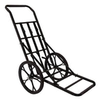 16 in. Rubber Wheels Steel Game Cart for Game Up to 350 lbs.
