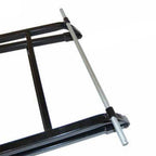 16 in. Rubber Wheels Steel Game Cart for Game Up to 350 lbs.