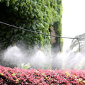 BBGS Drip Irrigation Kit, Garden Irrigation System, Misting Nozzles Drip Automatic Cooling System for Greenhouse, Lawn, Garden, Patio (Color : Style 7-30m)