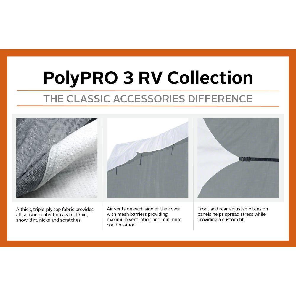 PolyPro3 8 ft. x 10 ft. Deluxe Camper Cover
