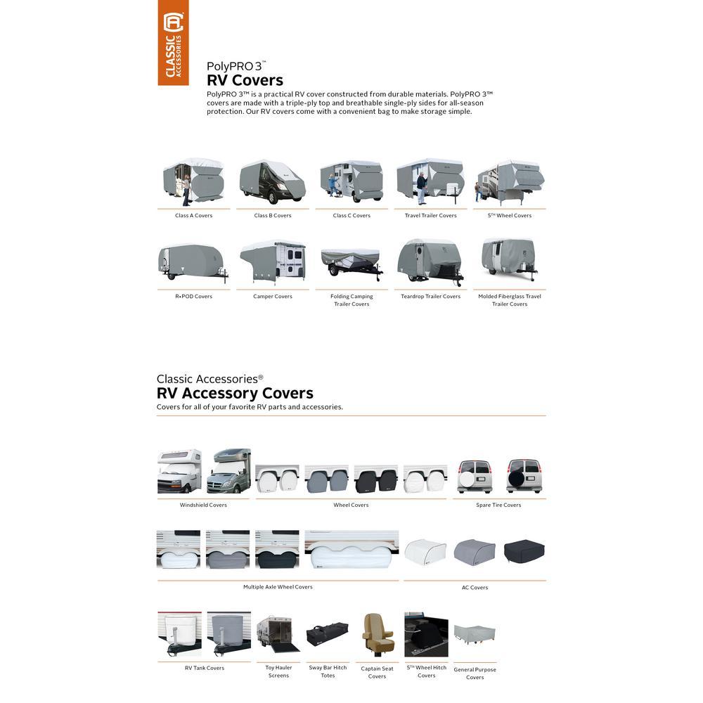 PolyPro3 8 ft. x 10 ft. Deluxe Camper Cover