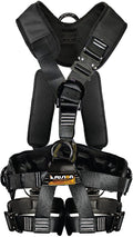 Fusion Climb Tac GT Tactical Full Body EVA Padded Heavy Duty Adjustable Zipline Harness 23kN S Black