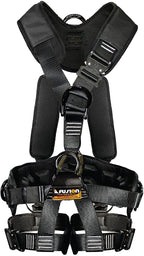Fusion Climb Tac GT Tactical Full Body EVA Padded Heavy Duty Adjustable Zipline Harness 23kN S Black
