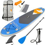 Ultimate 10 ft. Blue PVC Inflatable Stand Up Paddle-Board with SUP Paddle and Essentials