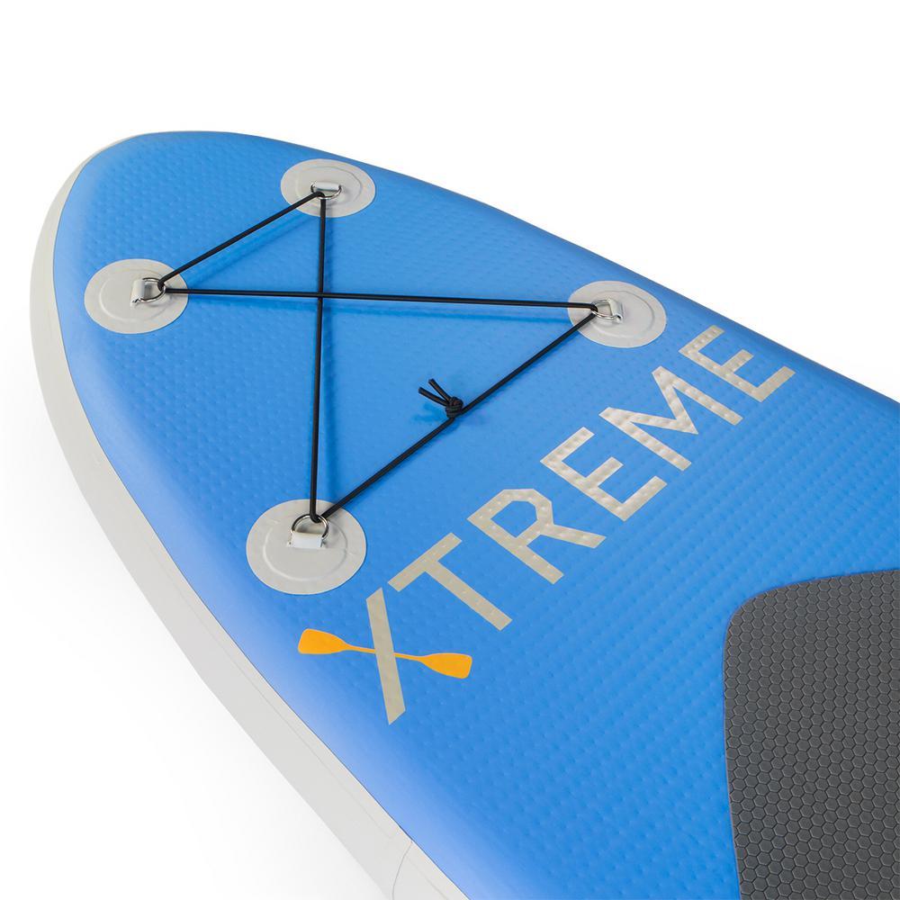 Ultimate 10 ft. Blue PVC Inflatable Stand Up Paddle-Board with SUP Paddle and Essentials