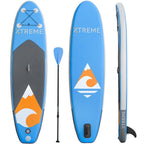 Ultimate 10 ft. Blue PVC Inflatable Stand Up Paddle-Board with SUP Paddle and Essentials