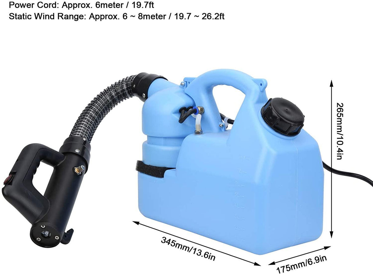 Uxsiya Electric Fogger Sprayer ULV Sprayer Sensitive for Garden Public Place(Pisa Leaning Tower Type)