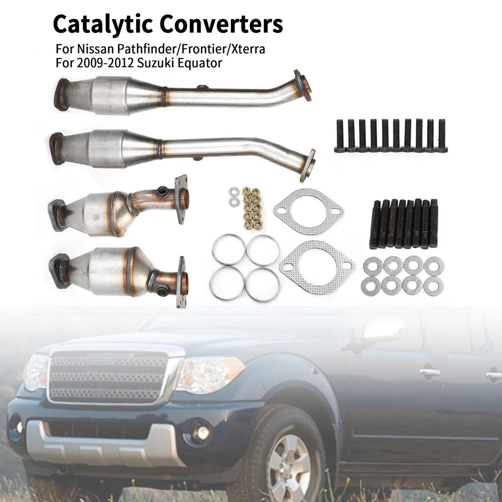 2009-2012 Suzuki Equator 4.0L Catalytic Converter Set Generic