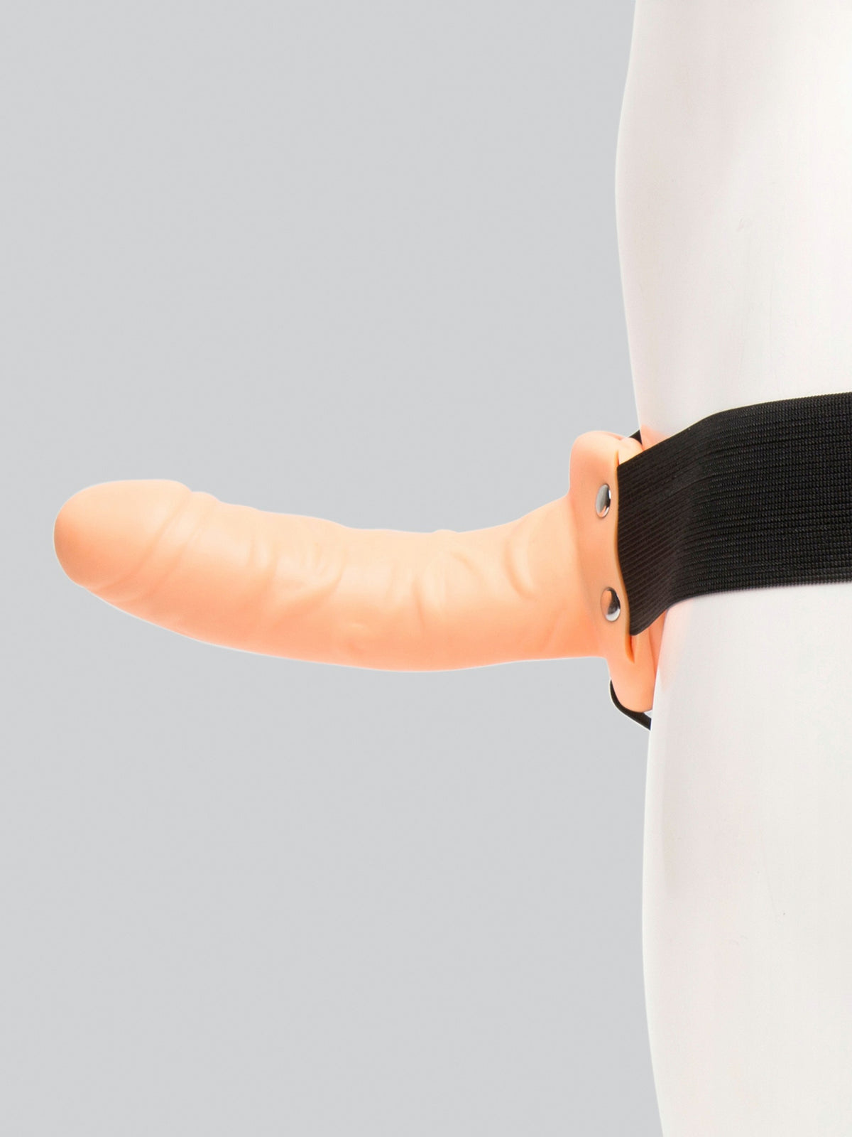Lovehoney Perfect Partner Unisex Hollow Strap-On 6 Inch, Flesh Pink | Flesh Pink