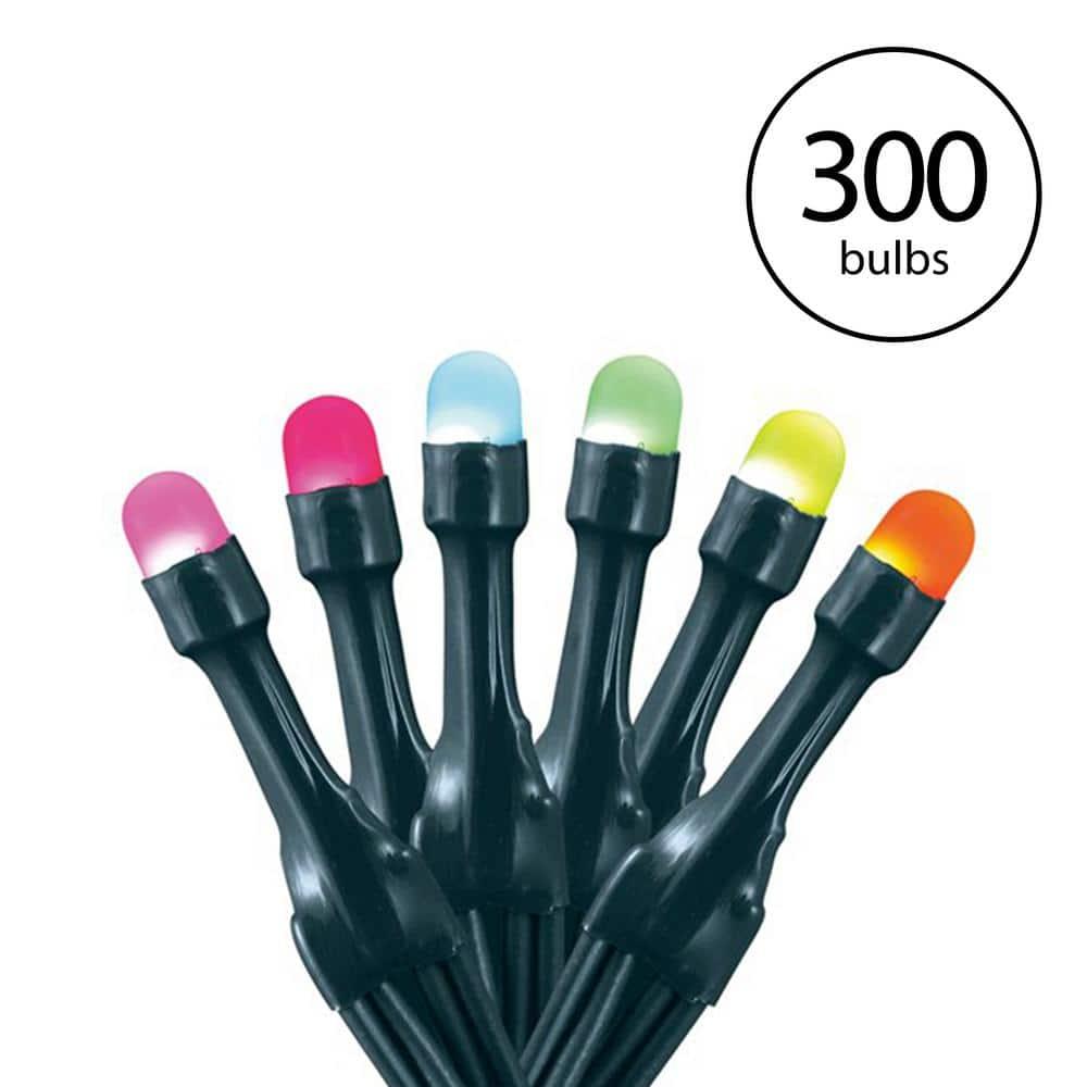 Twinkly App Controlled Wrapped Dome Lights, 50, Multi Color (6 Pack)