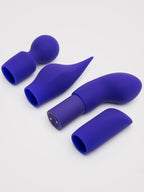 Lovehoney Rechargeable Mini Bullet Vibrator and Sleeve Set (5 Piece), Purple