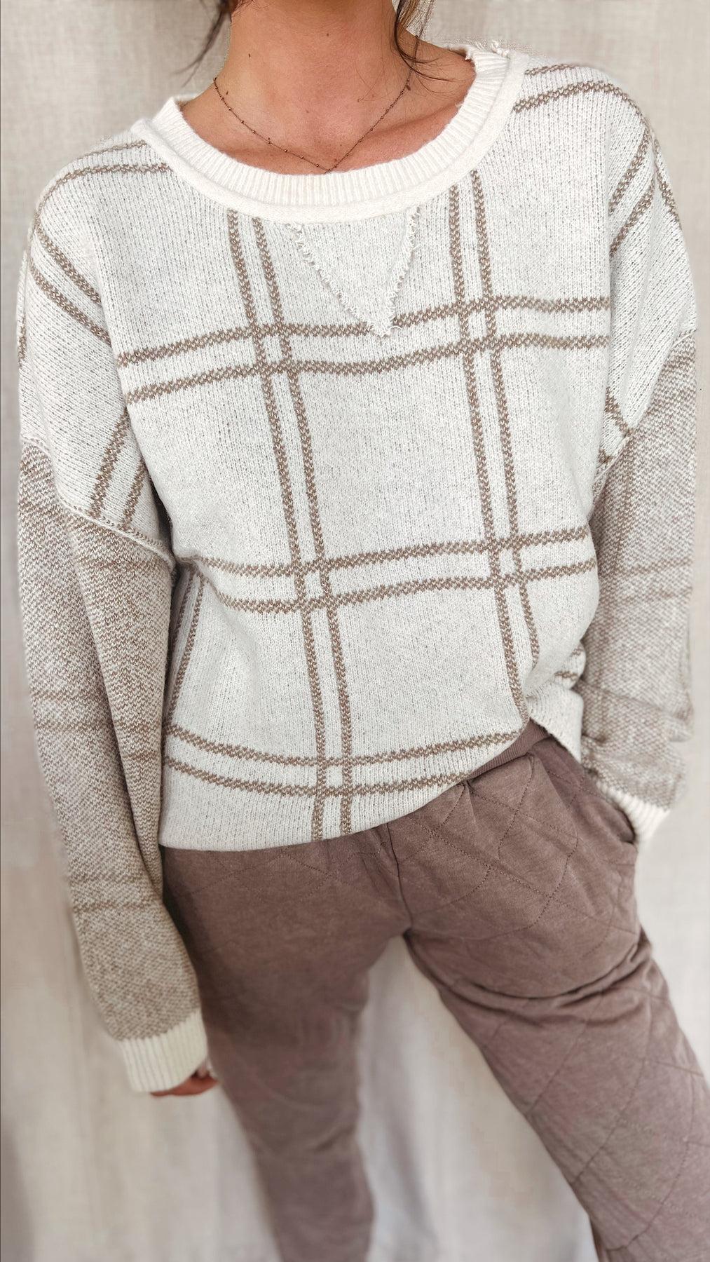 The Fall Thrills Jacquard Sweater