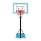 Winado Portable Adjustable Height Poolside Basketball Stand System for Youth Kids, Blue