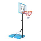 Winado Portable Adjustable Height Poolside Basketball Stand System for Youth Kids, Blue