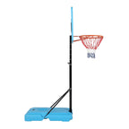 Winado Portable Adjustable Height Poolside Basketball Stand System for Youth Kids, Blue