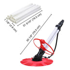 AplusBuy Automatic Swimming Pool Cleaner - Red