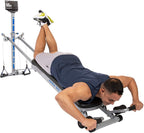Total Gym APEX G3 Versatile Indoor Home Workout Total Body Strength Training Fitness Equipment with 8 Levels of Resistance and Attachments