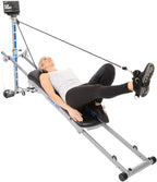 Total Gym APEX G3 Versatile Indoor Home Workout Total Body Strength Training Fitness Equipment with 8 Levels of Resistance and Attachments