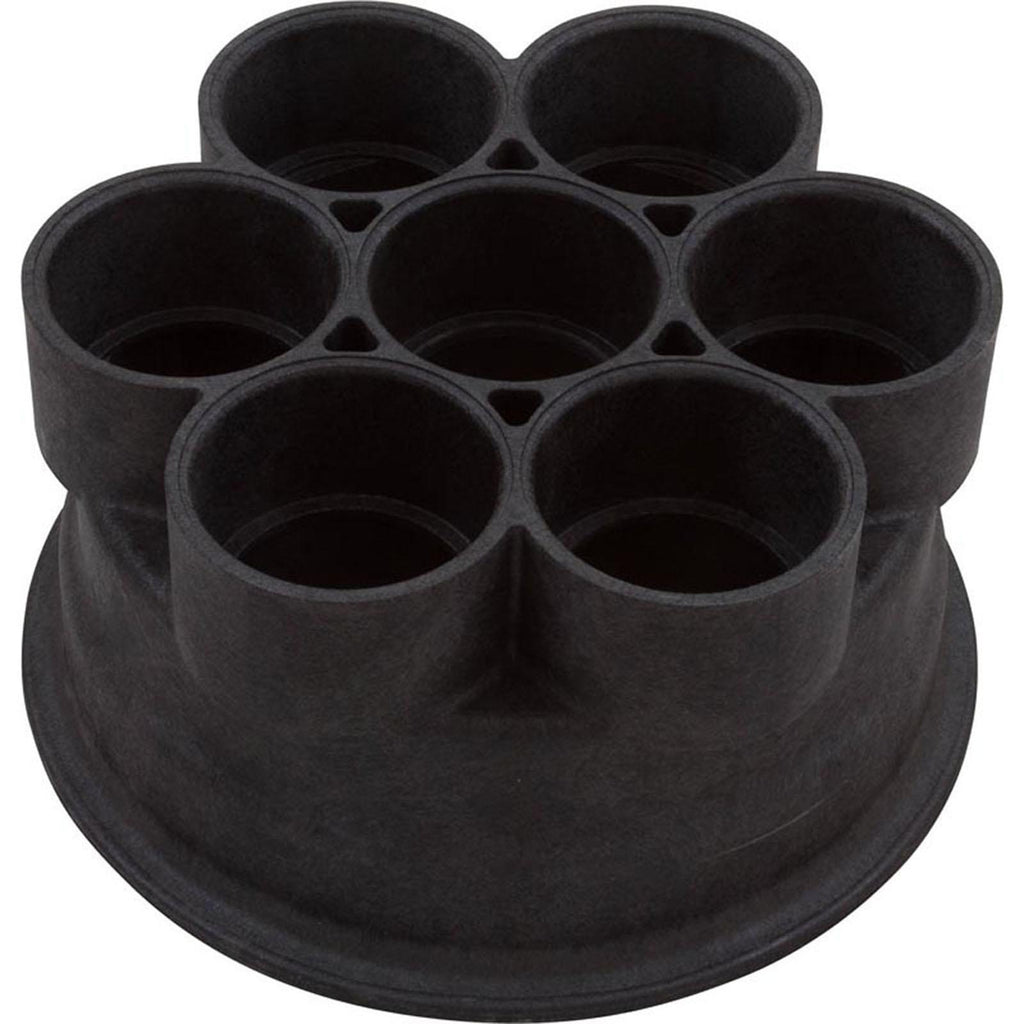 Paramount Pools Base, Paramount Water Valve, 6 Port, 2" Black