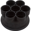 Paramount Pools Base, Paramount Water Valve, 6 Port, 2" Black