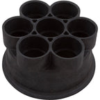 Paramount Pools Base, Paramount Water Valve, 6 Port, 2" Black