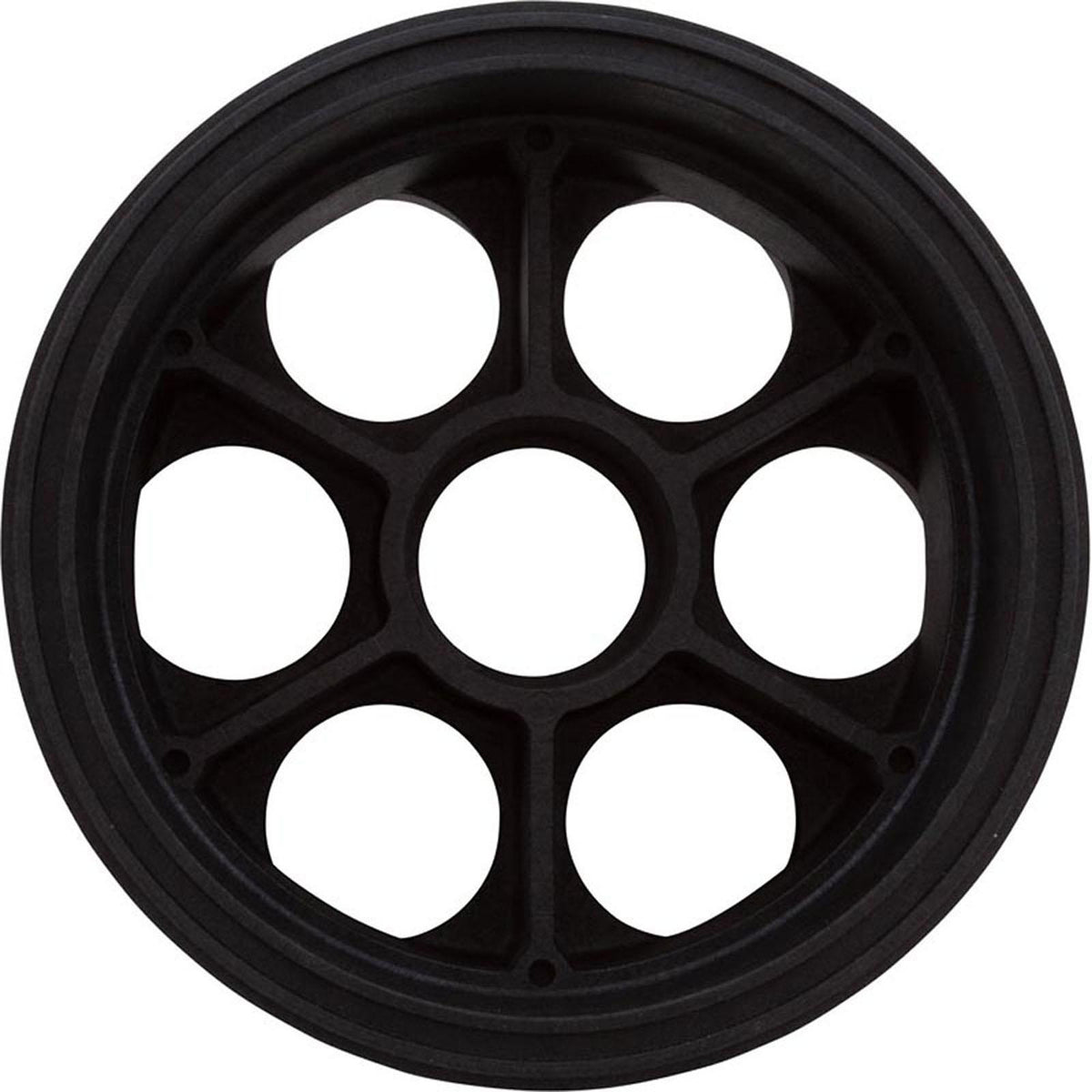 Paramount Pools Base, Paramount Water Valve, 6 Port, 2" Black