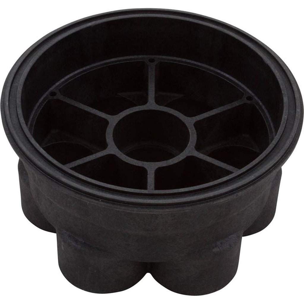 Paramount Pools Base, Paramount Water Valve, 6 Port, 2" Black