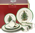 HXXXIN Christmas Tree Tableware Christmas Plate Porcelain Christmas Style Theme Plate Christmas Decoration Set Series Ornaments