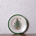 HXXXIN Christmas Tree Tableware Christmas Plate Porcelain Christmas Style Theme Plate Christmas Decoration Set Series Ornaments