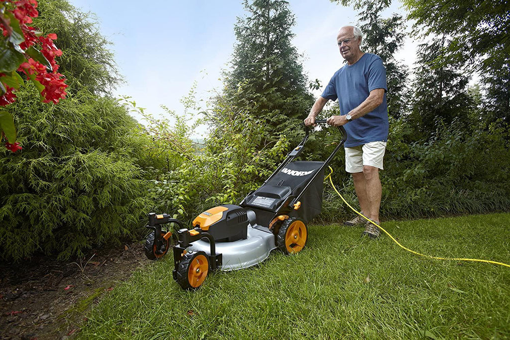Worx Wg719 13 Amp 20" Electric Lawn Mower