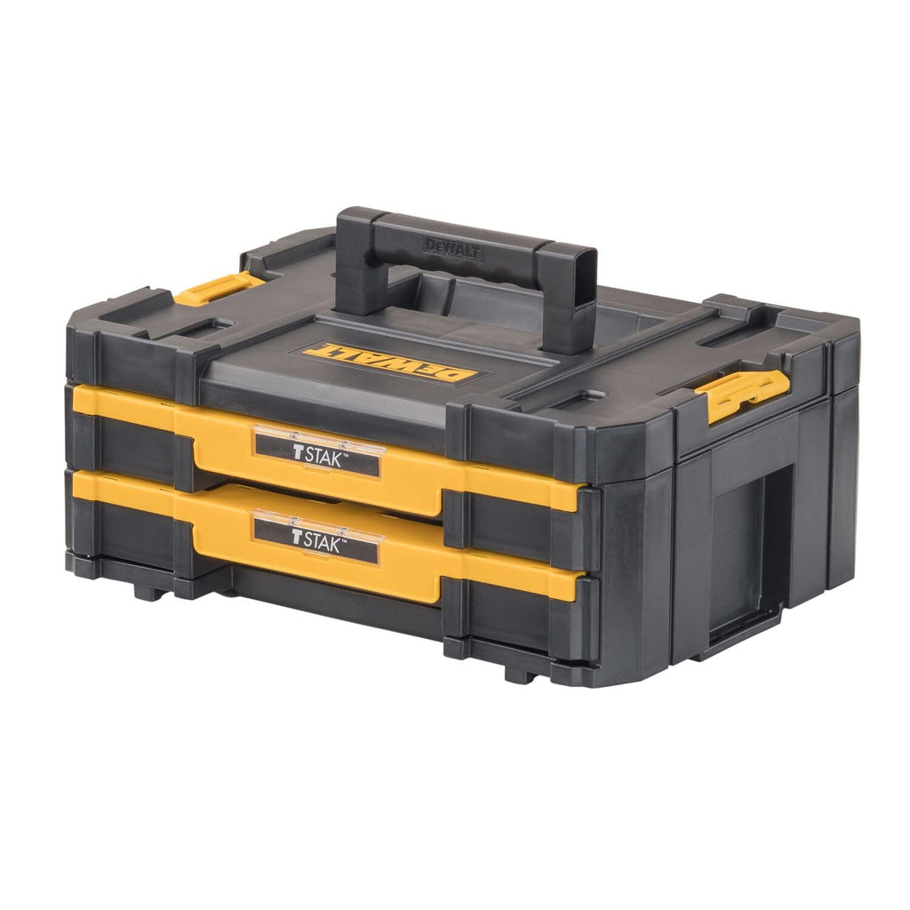 TSTAK Tool StoraOrganizer with Double Drawers, Holds Up to 16.5 lbs. (DWST17804)