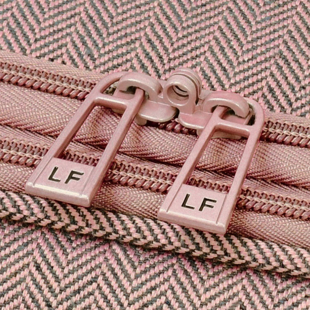 Newcastle Softside Expandable Spinner Luggage, Rose Charcoal Herringbone, Carry-On 20-Inch